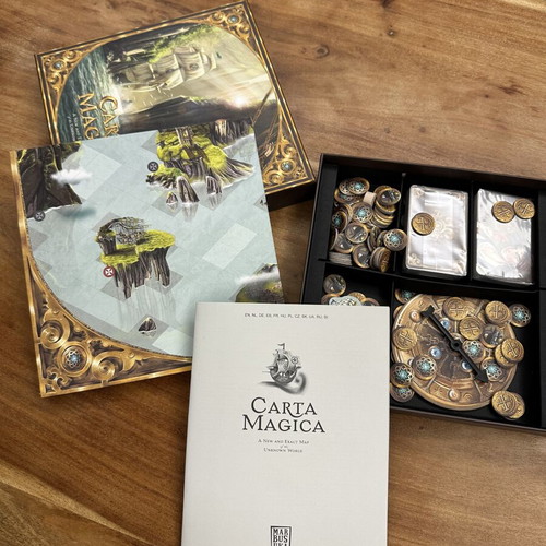 Marbushka Carta Magica board game new, sealed cards