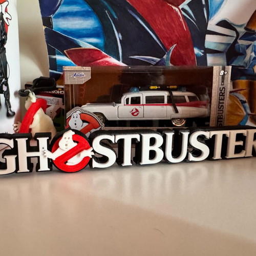 Ghostbusters logo like new, 25x3.5cm
