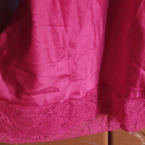 Lingerie Esmara red satin with lace like new, size XXXL