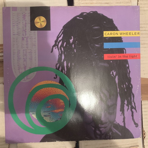 Caron Wheeler Livin' In The Light 12" maxi-single vinyl used, electronic
