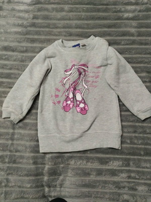 Abel & Lula children's sweatshirt new, grey, for girls 2-3 years