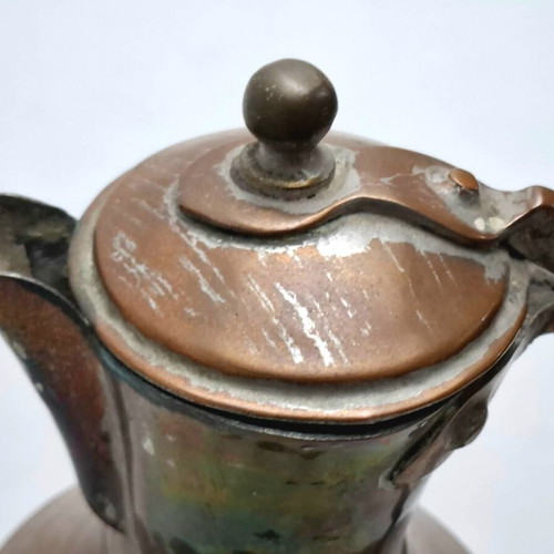 Χάλκινο γκιούμι αντίκα, ύψος 29 cm