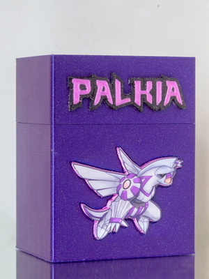 Pokemon Palkia deck box new 3D printed for cards