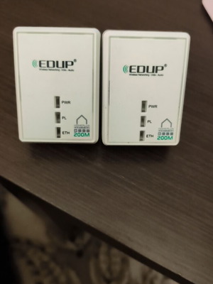EDUP Powerline used for internet transfer via PPC network