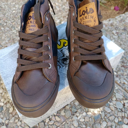 Lois Boots n36 New Brown Winter With Laces