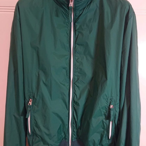 Jacket used green size L, lightweight for spring and autumn