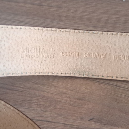 Michael Kors women's leather belt like new, brown, size 100
