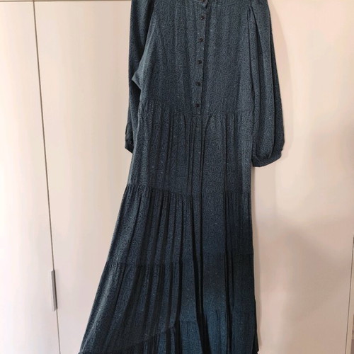 Namaste long dress new, green blue