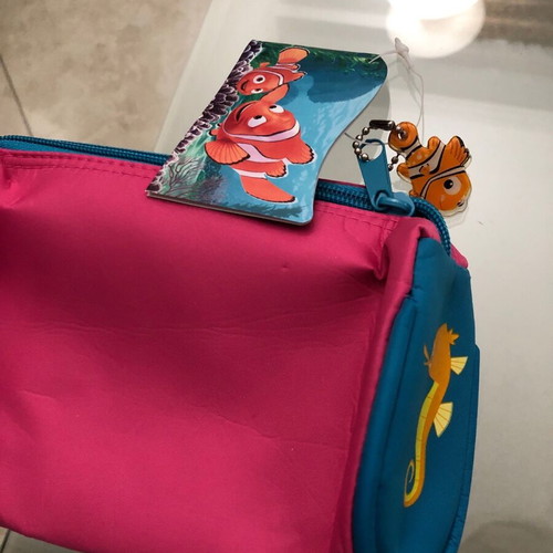 Finding Nemo pink barrel pencil case 20cm length new unused