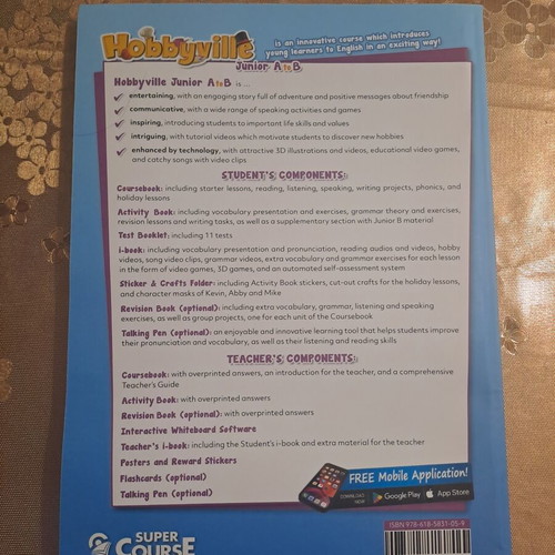 Hobbyville Junior A to B Teacher's Book new, English