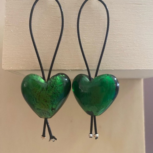 Murano earrings new handmade