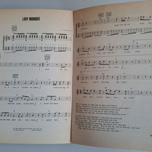 The Songs of Leonard Cohen Collectible Edition like new, Greek