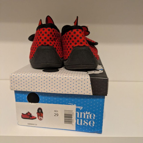 Disney children's slippers size 29 new with Minnie Mouse design