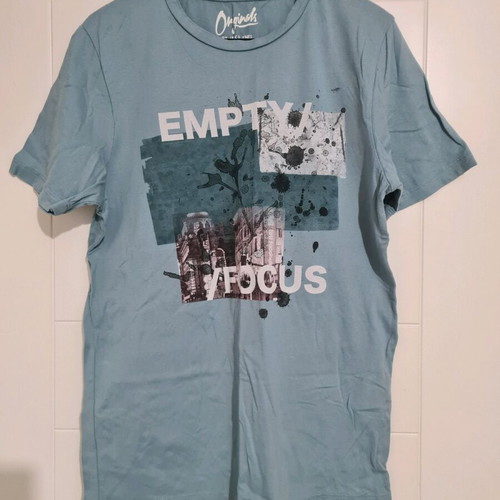 Jack & Jones men's t-shirt like new, turquoise, size XL