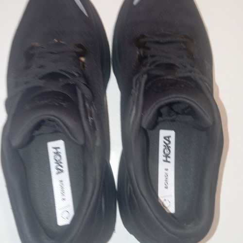 Hoka Bondi 8 running shoes size 46, black, like new