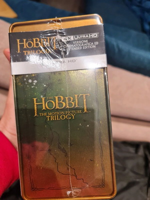 The Hobbit Trilogy Extended Steelbook καινούργιο χωρίς ελληνικούς υπότιτλους