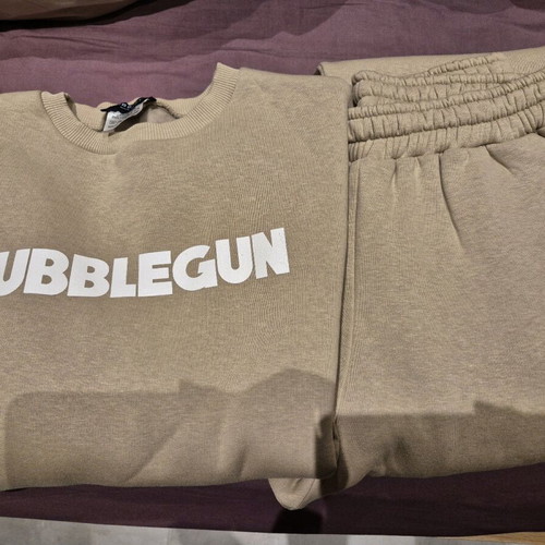Bubblegun set like new, beige, s/m
