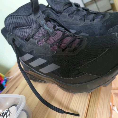 Adidas Terrex Anylander Mid Men's Black Hiking Boots new