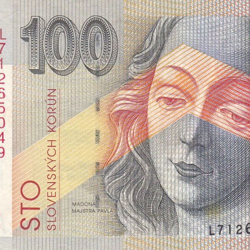 Slovakian banknote like new