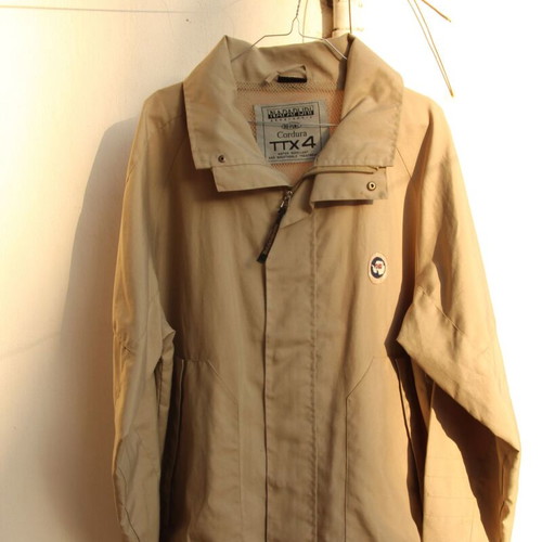 Napapijri beige windbreaker like new