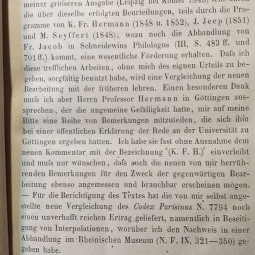 Book from 1886 with Cicero's works in German, hardcover
