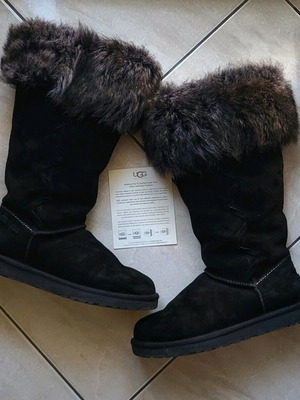 Ugg Tall Rosana μπότες σαν καινούργιες, μαύρες, μέγεθος 39