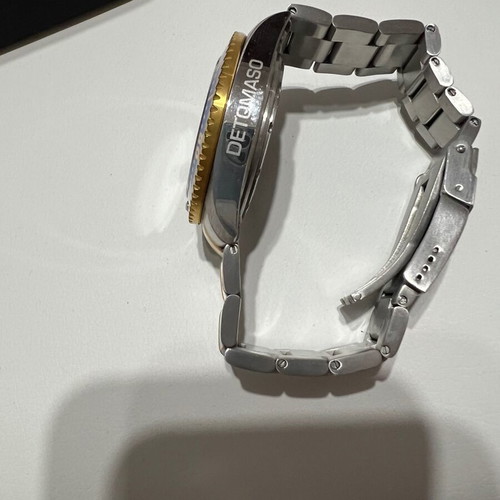 Detomaso San Remo Diver Automatic ρολόι σαν καινούργιο μπλε χρυσαφί