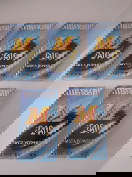ΒΙΝΤΕΟΚΑΣΕΤΕΣ MAXELL M 240