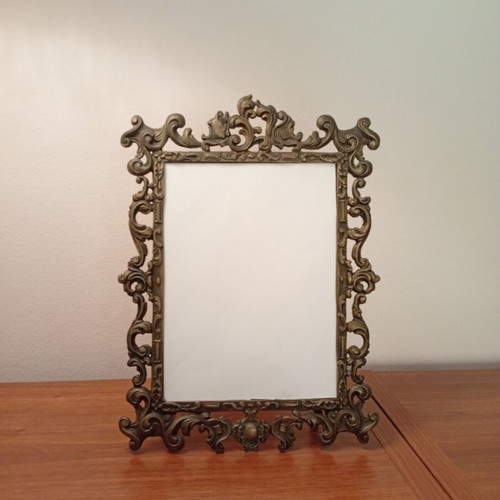 Bronze table mirror like new