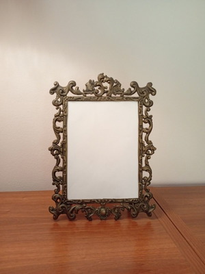 Bronze table mirror like new