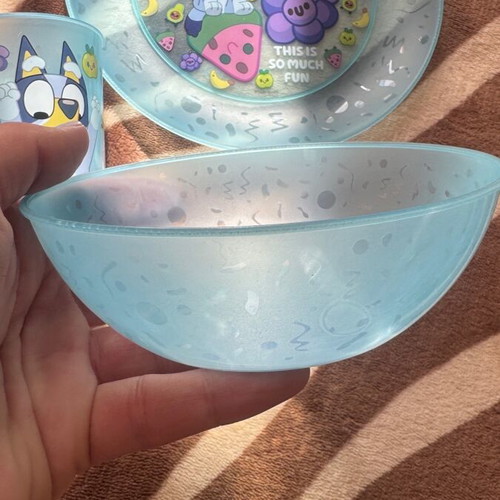 Bluey dinner set new, pack of 3 pieces by Stor
