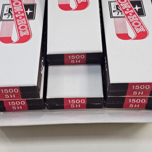 KOH-I-NOOR 5H pencils new, pack of 12
