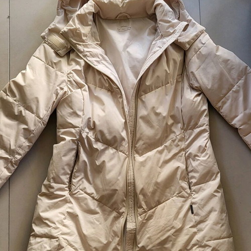 Oysho Long Cream Jacket Like New