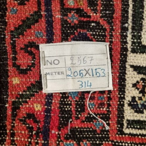 Wool Handmade Persian Rug 206x153 New