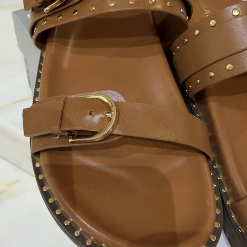 Migato Flatforms like new, size 40, brown sandals