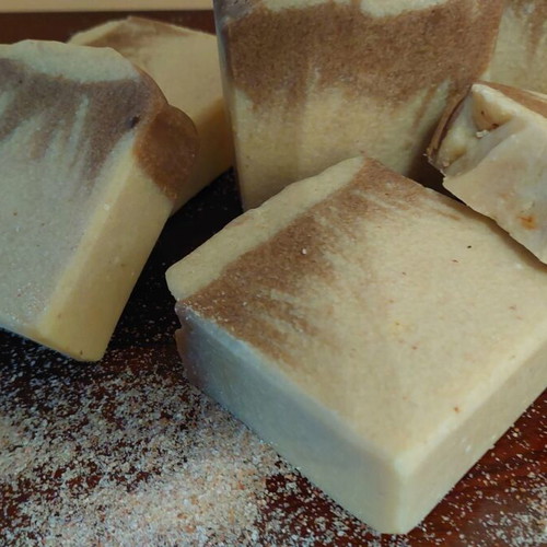 Handmade soap new with Himalayan salt, clays and goat milk