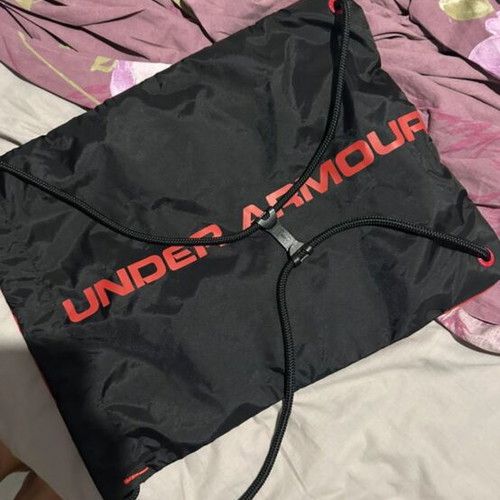 Under Armour Backpack like new, black and red