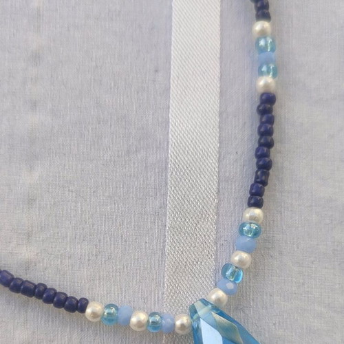Kokomi Inspired Necklace New Handmade Blue Turquoise