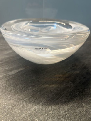 Kosta Boda handmade vase like new, Swedish glass