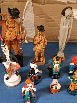 Clay figures used