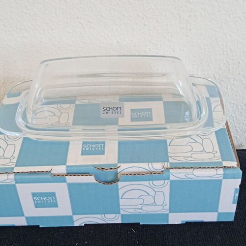 Schott Zwiesel Glass Butter Dish with Tritan Protect® Technology