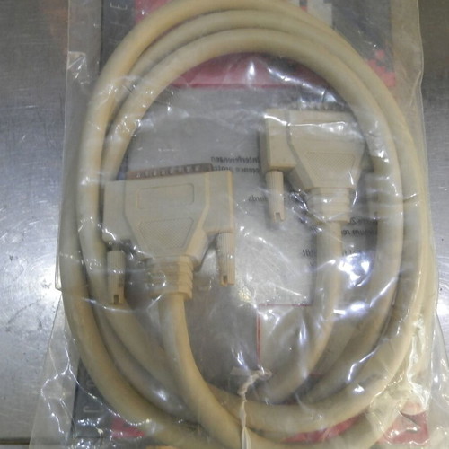 SCSI Host Cable D25M-D25M 2m external used, vintage for retro PC