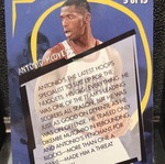 Antonio McDyess Nuggets NBA Rookie Rewind Fleer 96-97 card