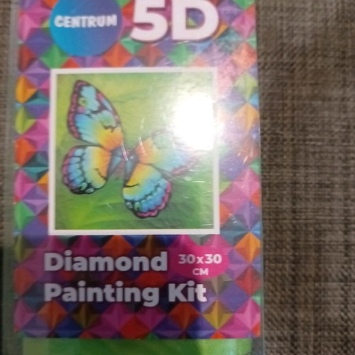 Craft with crystals and butterfly design new, sealed packaging