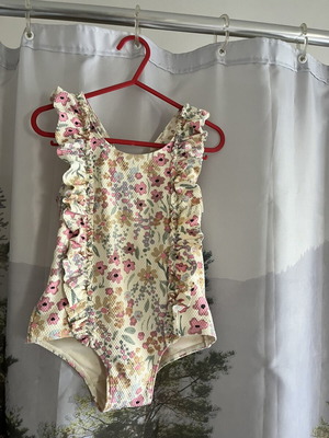 Floral one-piece swimsuit for 2 years old H&M like new