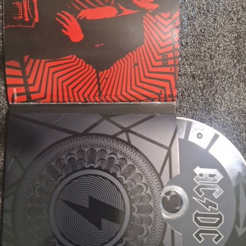 AC/DC Black Ice CD used, limited hardcover deluxe edition