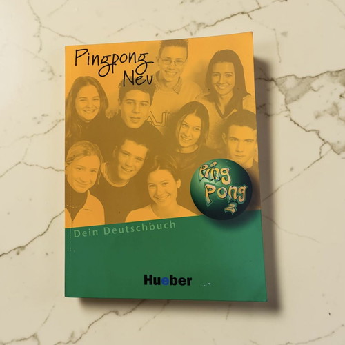 Pingpong Neu 2 German Language Book new