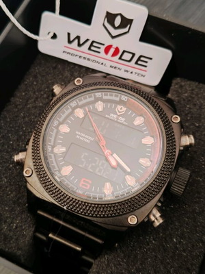 Weide watch new, black