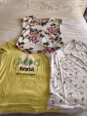 Women's blouses set used, size M