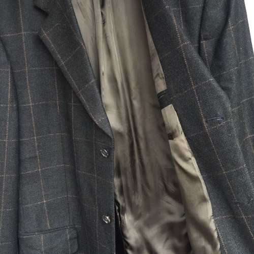 Blazer Odermark wool and cashmere blend XL like new, dark olive green
